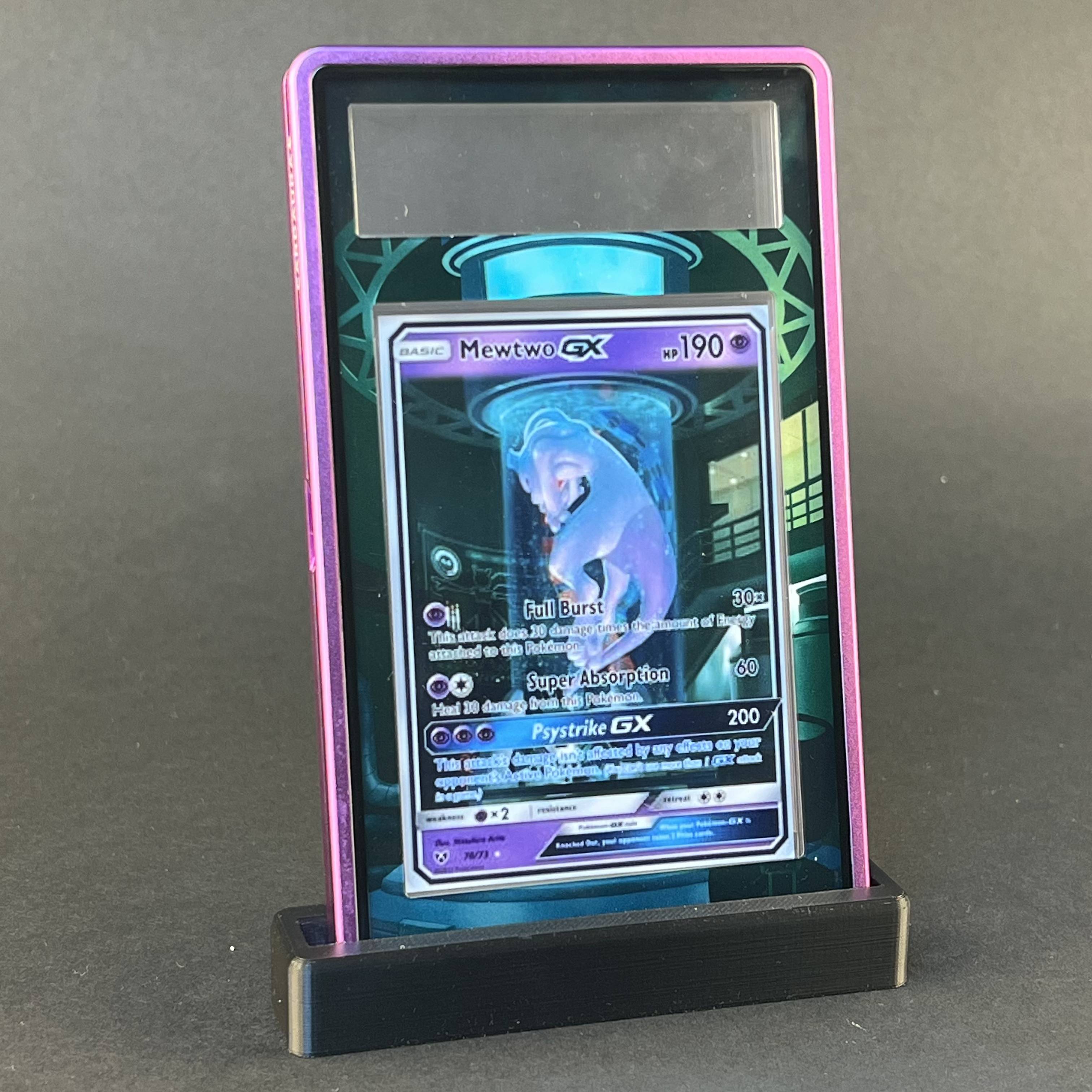 Mewtwo 78/73 | Shining Legends AuraSlab - Extended Art + Case (Graded)