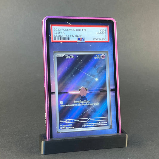 Cleffa 202/197 | Obsidian Flames AuraSlab Graded Case