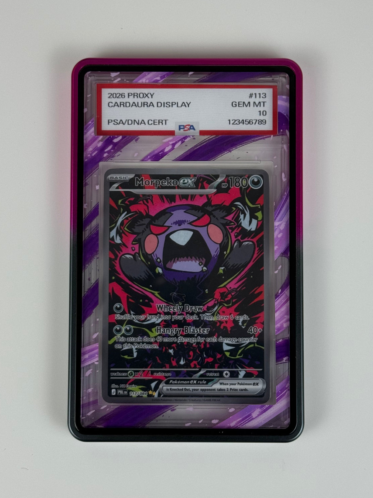 Purple Aura Elemental (PSA Graded) Display