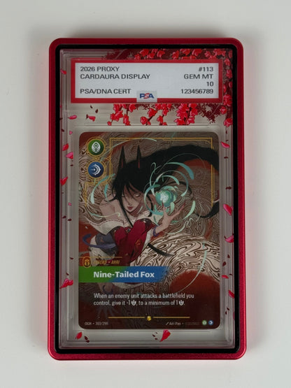 Blood Sakura Elemental (PSA Graded) Display Case