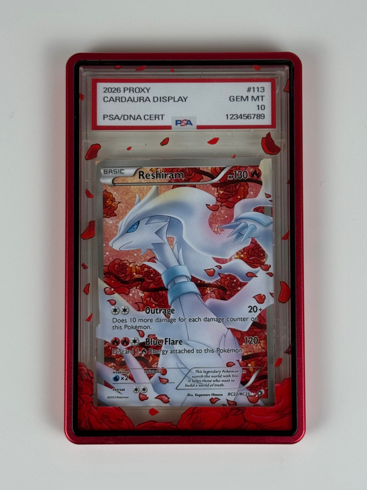 Rose Aura Elemental (PSA Graded) Display Case