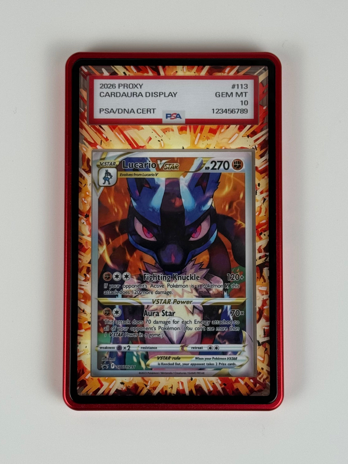 Flash Bomb Elemental (PSA Graded) Display