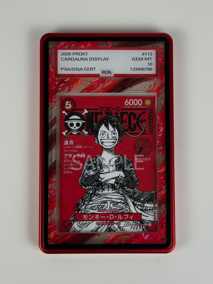 Red Phoenix Elemental (PSA Graded) Display Case