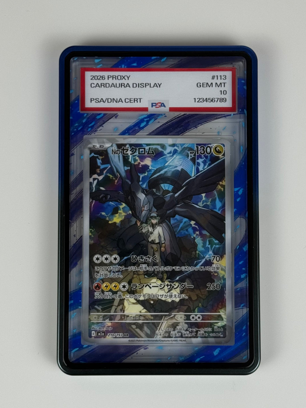 Dark Blue Elemental (PSA Graded) Display