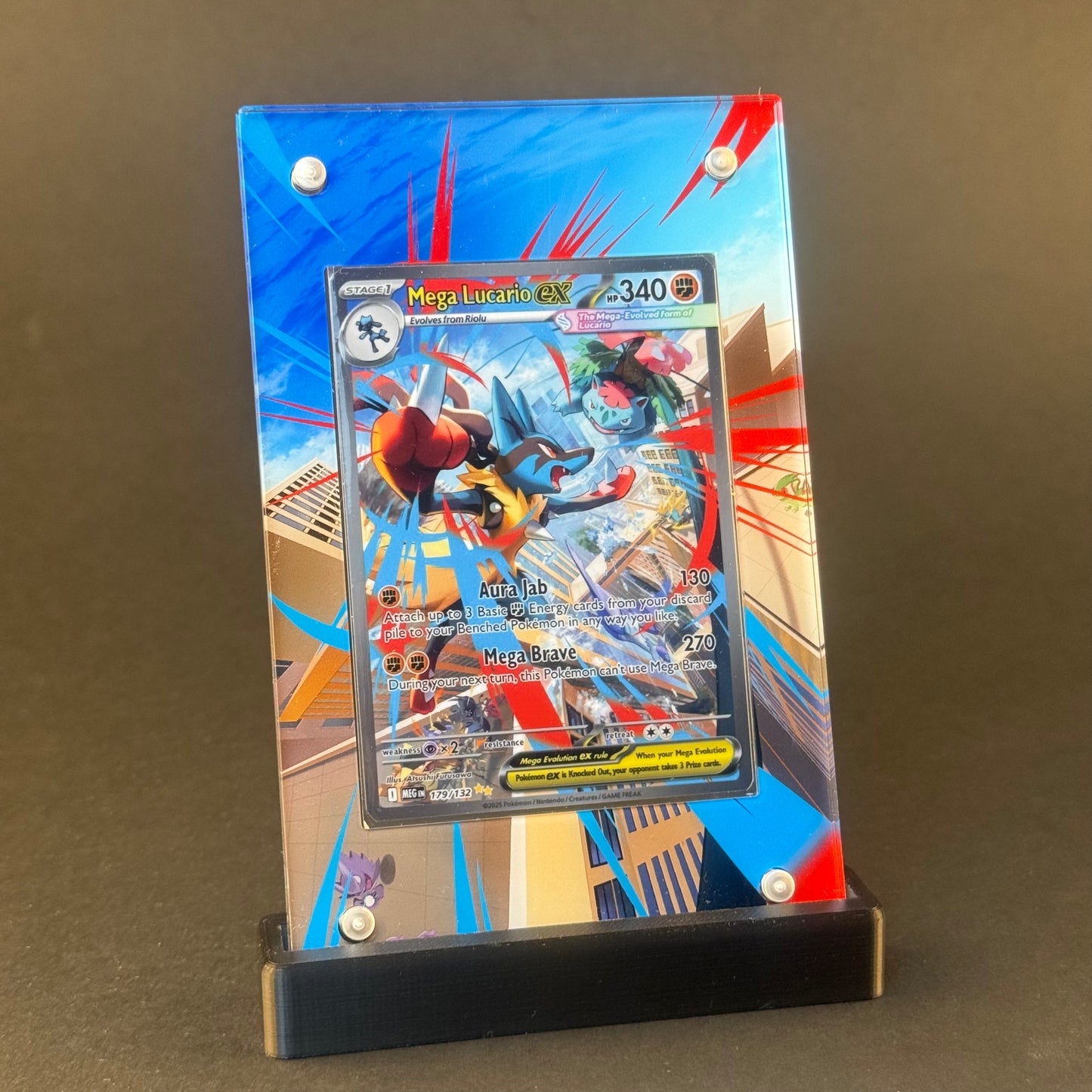Mega Lucario EX 178/132 | Mega Evolutions CardAura Case