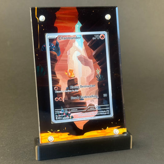 Charmander 168/165 Hand Drawn | CardAura Case