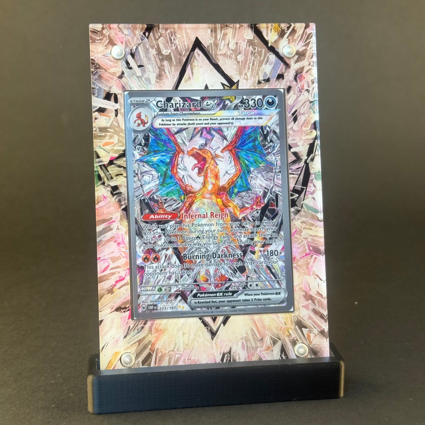 Charizard EX 223/197 | Obsidian Flames CardAura Case