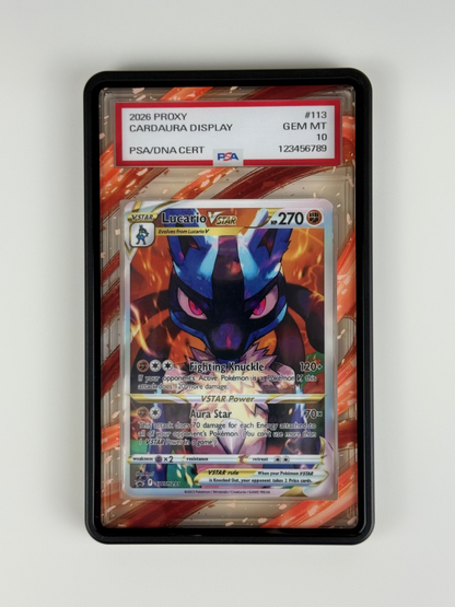 Orange Aura Elemental (PSA Graded) Display Case