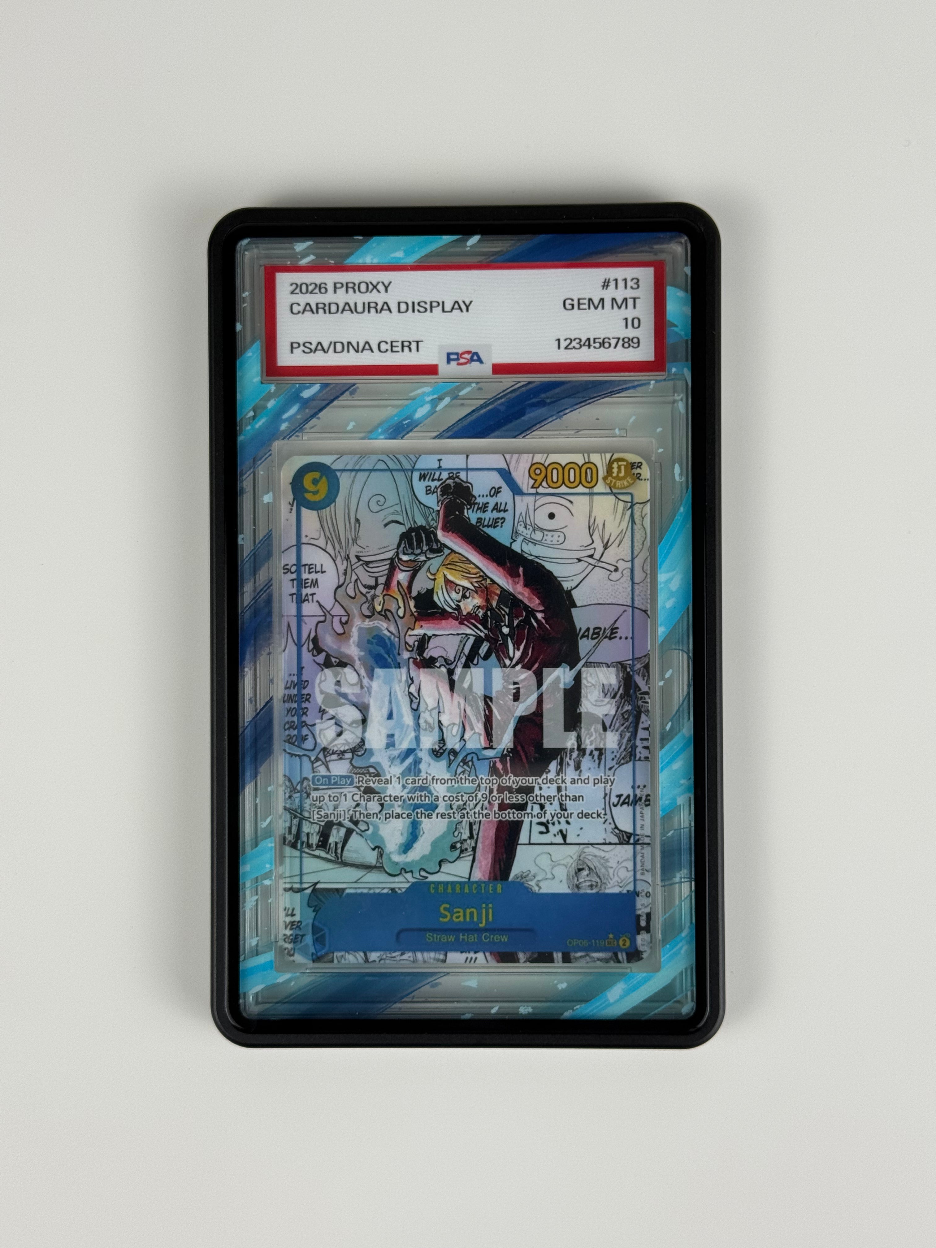 Blue Aura Elemental (PSA Graded) Display