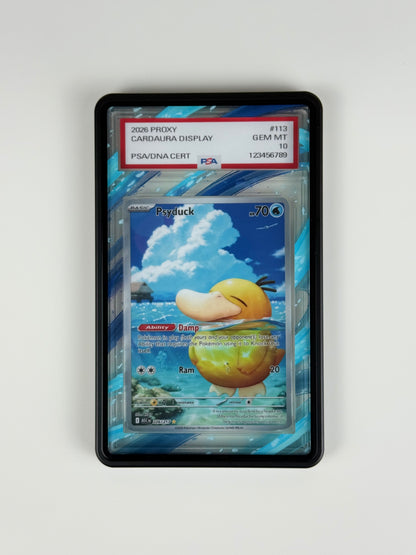 Blue Aura Elemental (PSA Graded) Display Case