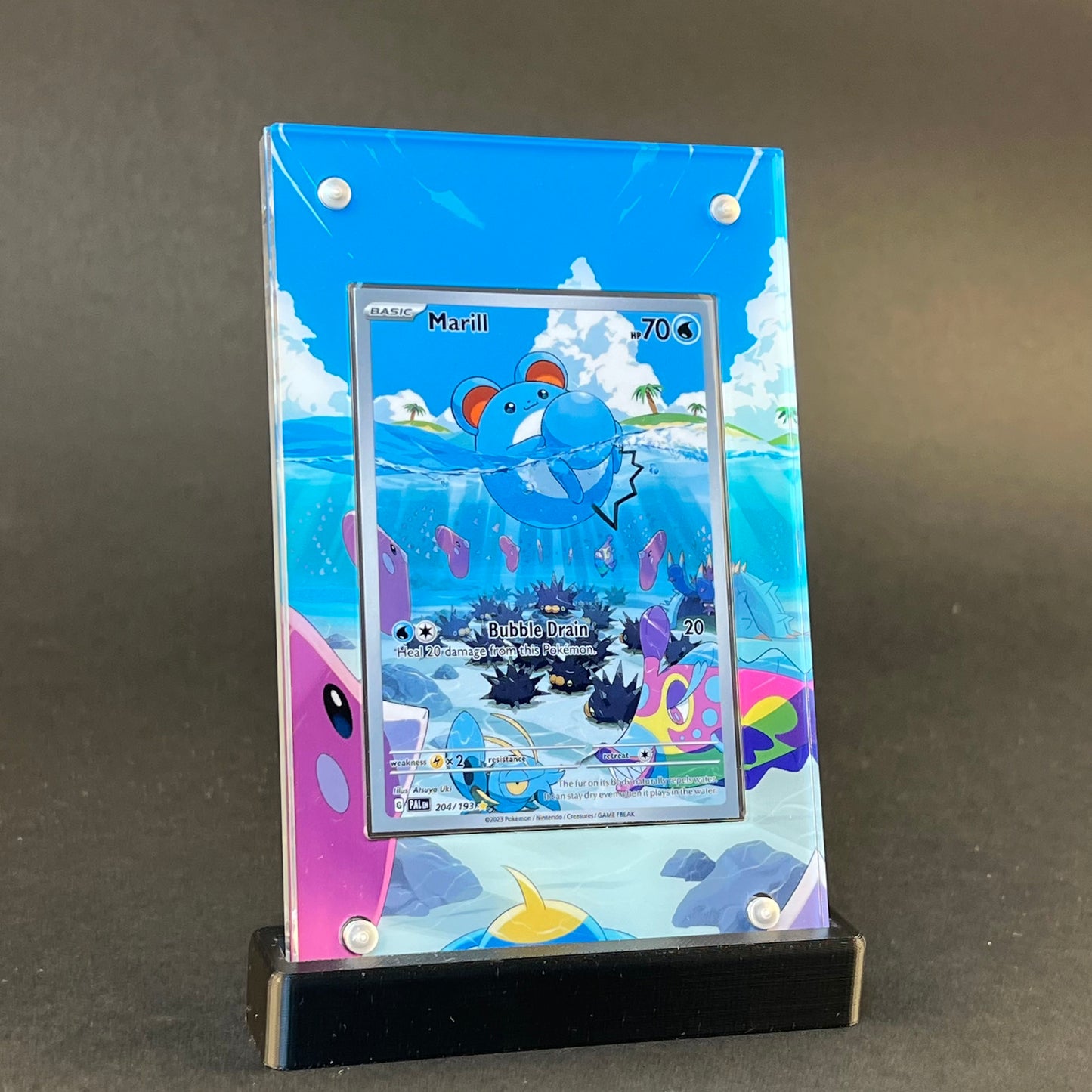 Marill 204/193 | Paldea Evolved CardAura Case