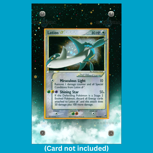 Latios Gold Star 106/107 Ungraded Display Case