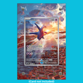 Latios 203/191 From Surging Sparks Display Case (Extended Art Frame) | Magnetic Acrylic Holder for Ungraded Cards