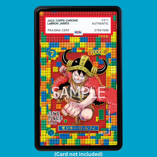 Lego Luffy P110 (Graded) Display Case
