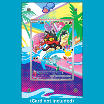 Litten First Partner 044 (Ungraded) Display Case