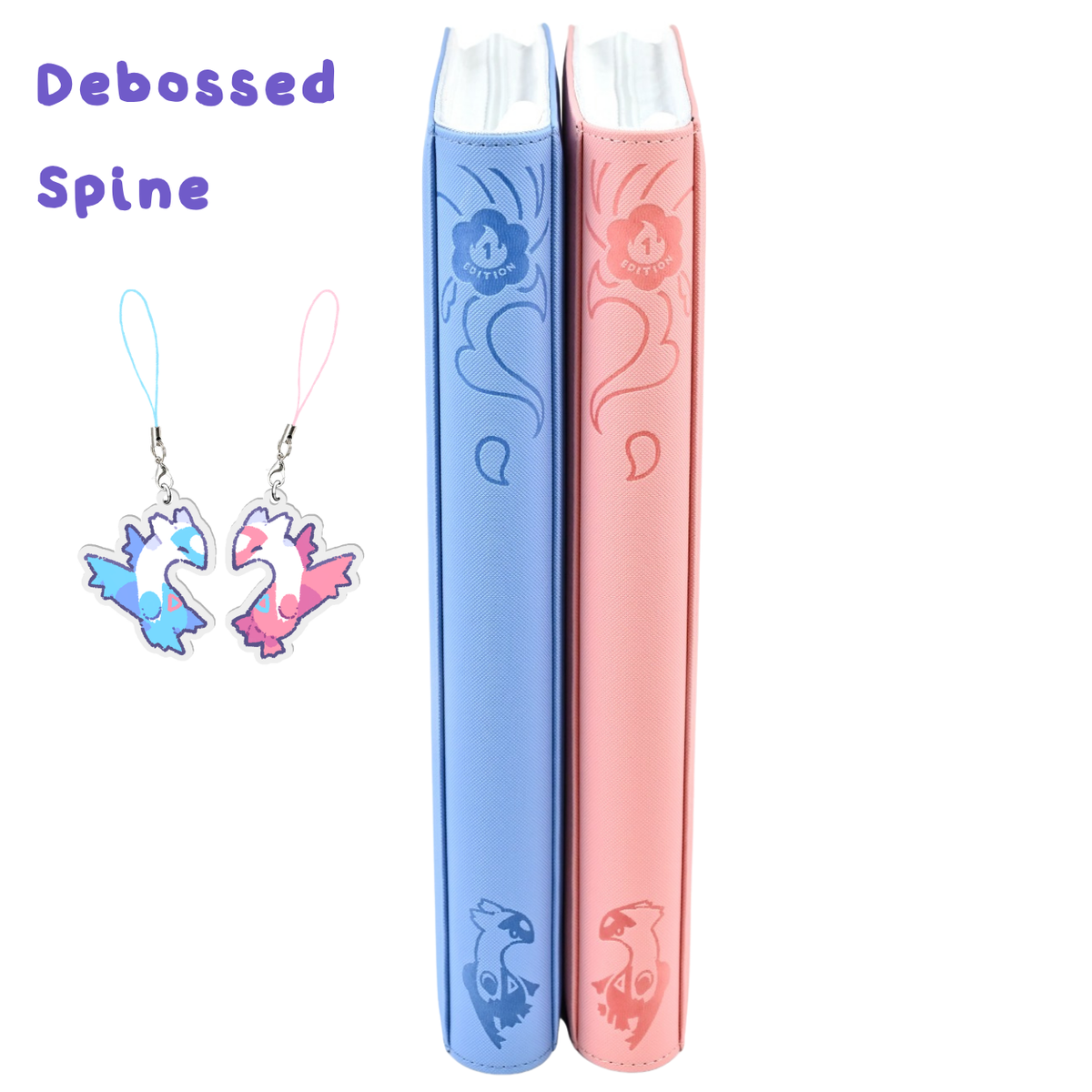 LoveBirds V2 Pair Binder - CardAura X Loofa ❤️💙