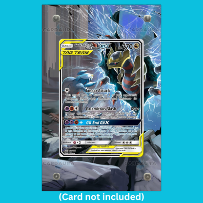 Garchomp & Giratina GX SM193 Black Star Promos (Ungraded) Display Case
