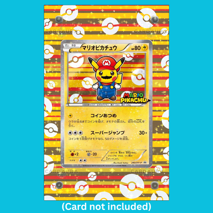 Pikachu Mario 293/XY-P Promo (Ungraded) Display Case (Pre-Order)