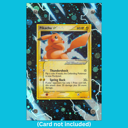 Pikachu Gold Star 104 Pokemon Deoxys (Ungraded) Display Case (Pre-Order)