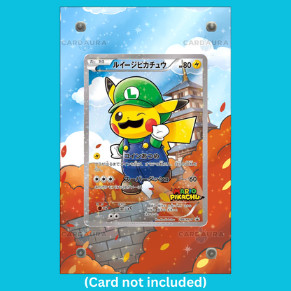 Pikachu Luigi 296/XY-P Promo (Ungraded) Display Case (Pre-Order)