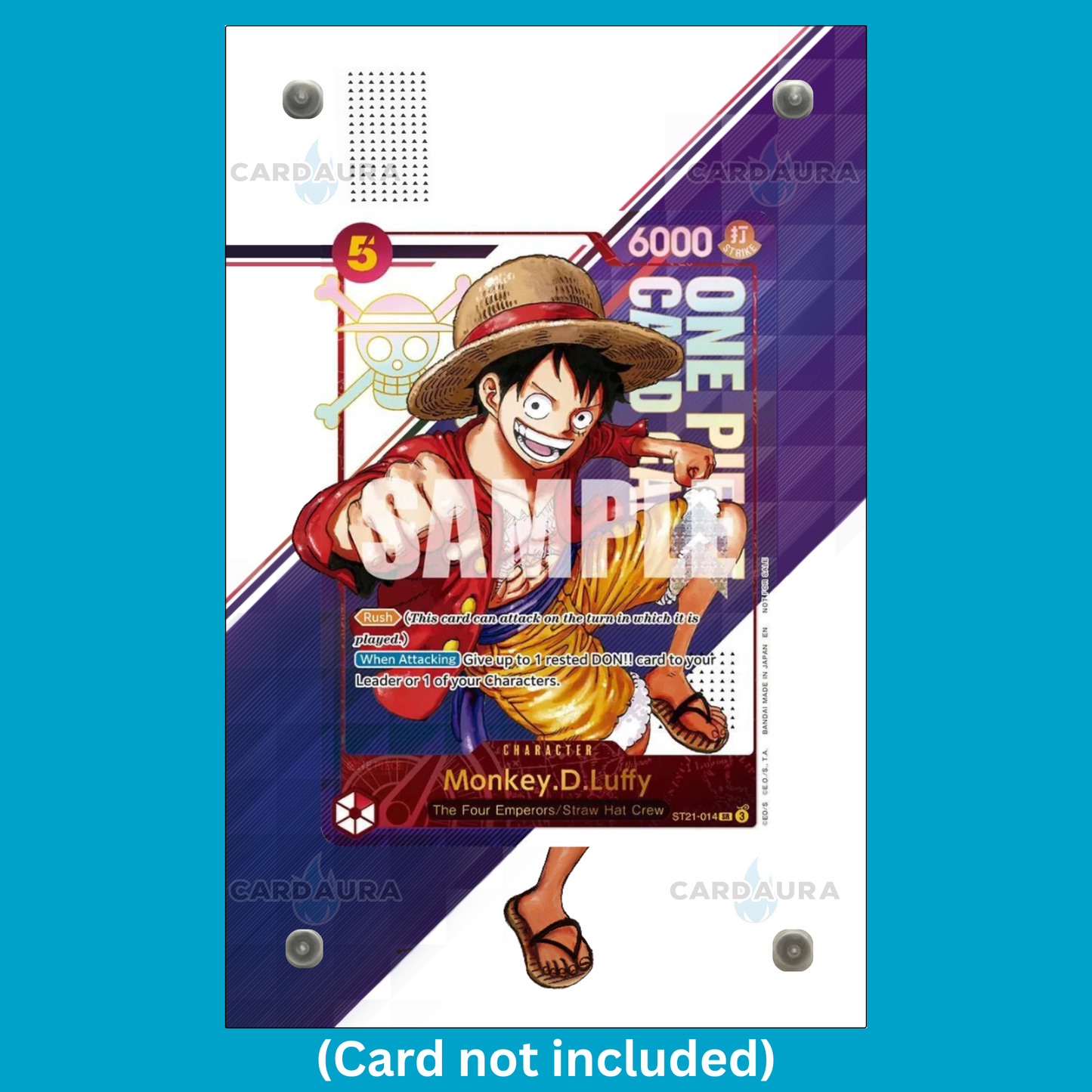 Monkey.D.Luffy 3rd Anniversary ST21-014 Promos (Ungraded) Display Case