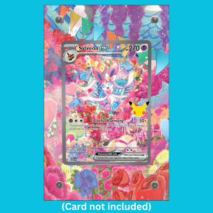 Sylveon ex 153/128 30th Anniversary (Ungraded) Display Case (Pre-Order)