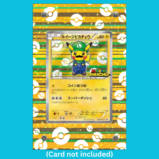 Pikachu Luigi 295/XY-P Promo (Ungraded) Display Case (Pre-Order)