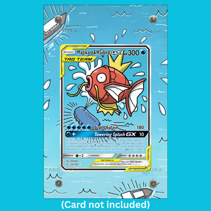Magikarp & Wailord GX 161/181 Team Up (Ungraded) Display Case (Pre-Order)