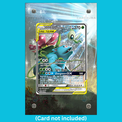 Celebi & Venusaur GX SM167 Promo (Ungraded) Display Case (Pre-Order)
