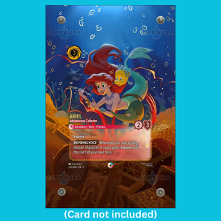 Ariel - Adventurous Collector 232/204 Lorcana Fabled (Ungraded) Display Case
