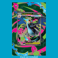 Mega Charizard X EX 109/094 From Phantasmal Flames Display Case (Extended Art Frame) | Magnetic Acrylic Holder for Ungraded Cards
