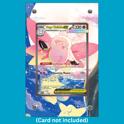 Mega Clefable EX 119/088 (Ungraded) Display Case
