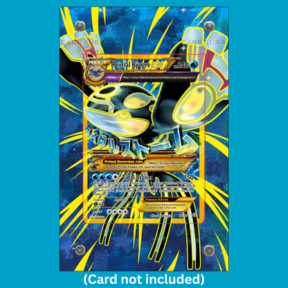 Mega Primal Kyogre EX 96/98 Ungraded Display Case