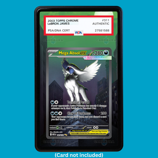 Mega Absol Ex 180/132 Mega Evolution Graded Display Case