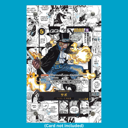 Sabo 083 Alternate Art Manga (Ungraded) Display Case