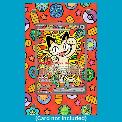 Meowth EX 121/088 (Ungraded) Display Case
