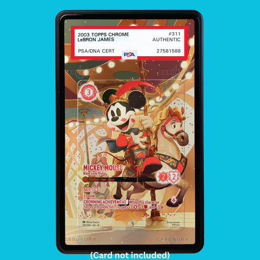 Mickey Mouse Brave Little Prince 242/204 Lorcana Fabled (Graded) Display Case