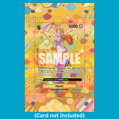 Nami SP OP08-106 Ungraded Display Case