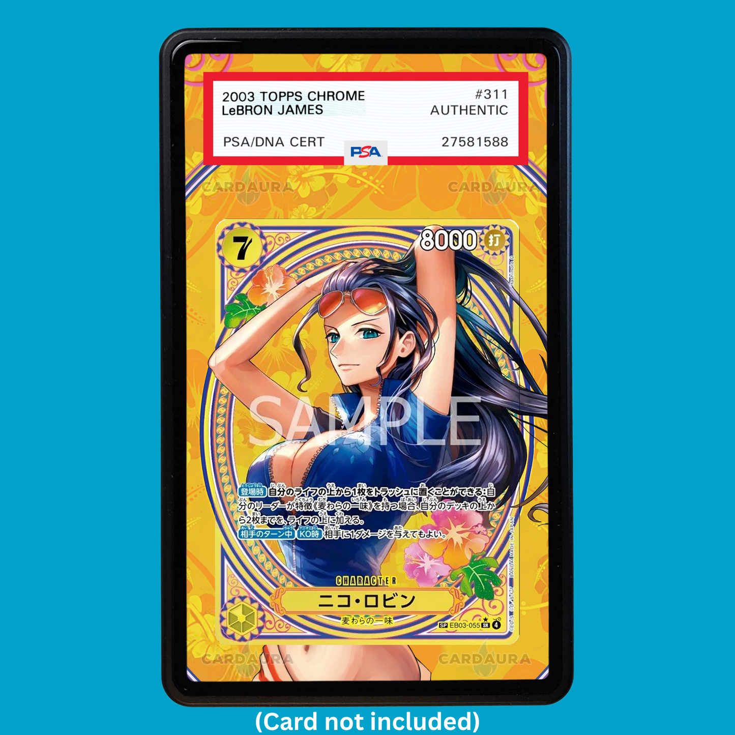 Nico Robin EB03-055 Graded Display Case