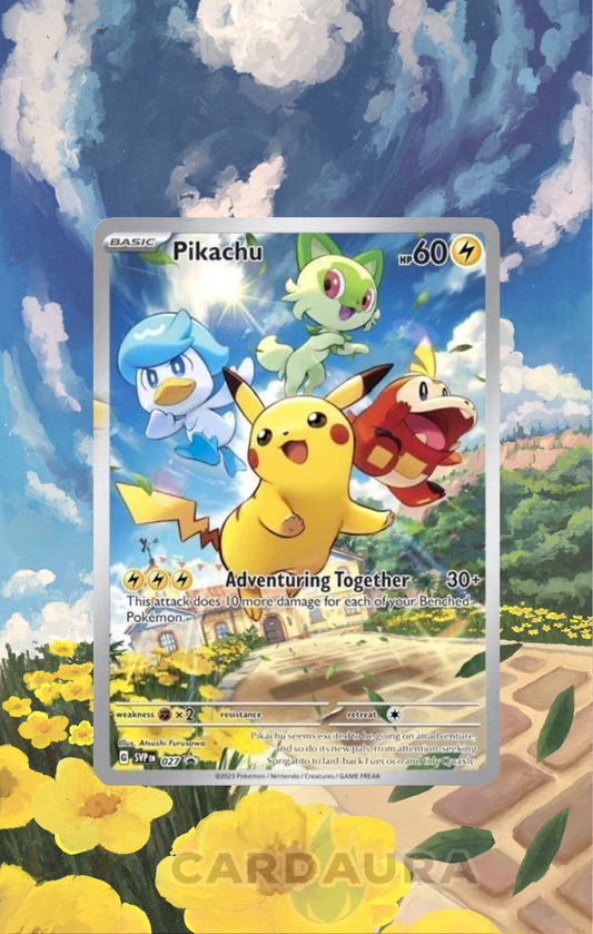 Pikachu 027 | Paldea Evolved (Graded)