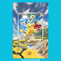 Pikachu 027 From Paldea Evolved Display Case (Extended Art Frame) | Magnetic Acrylic Holder for Ungraded Cards
