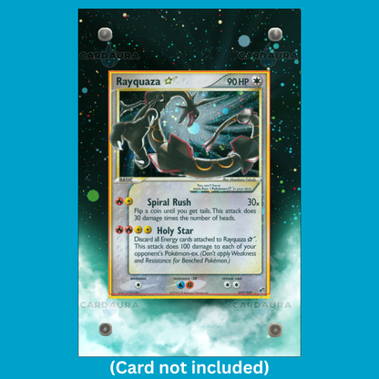 Rayquaza Gold Star 107/107 (Ungraded) Display Case