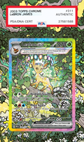 Leafeon ex 144/131 | Prismatic Evolutions AuraSlab (Graded)