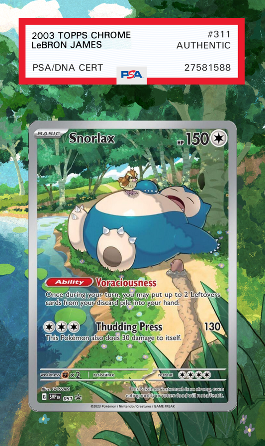 Snorlax 051 | Scarlet and Violet AuraSlab (Graded)