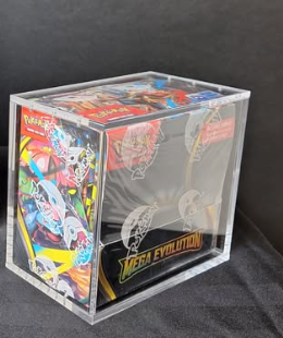 Acrylic Pokemon Booster Box - Display Case