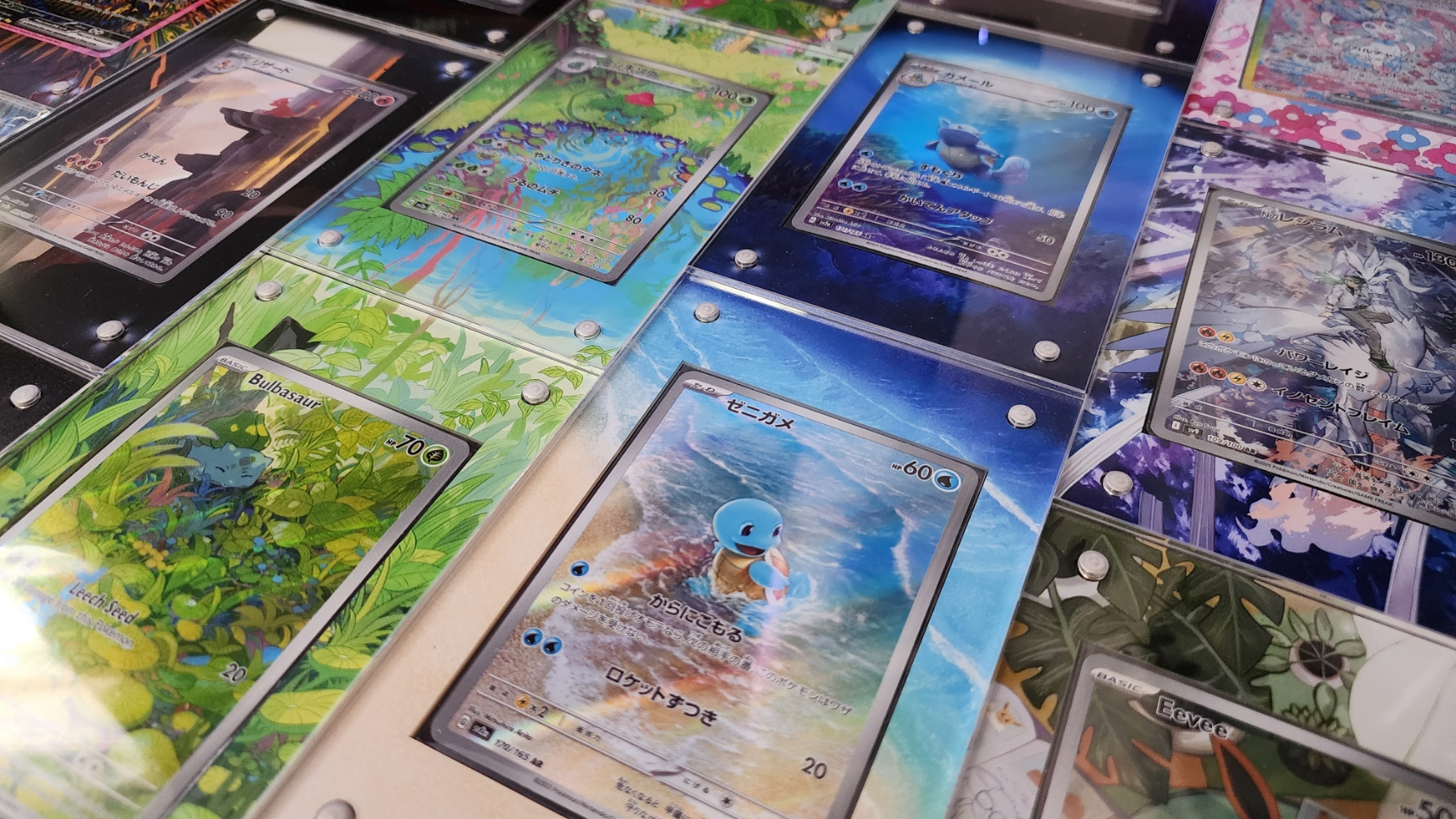 Venusaur 198/165 | Set 151 CardAura Raw Display Case