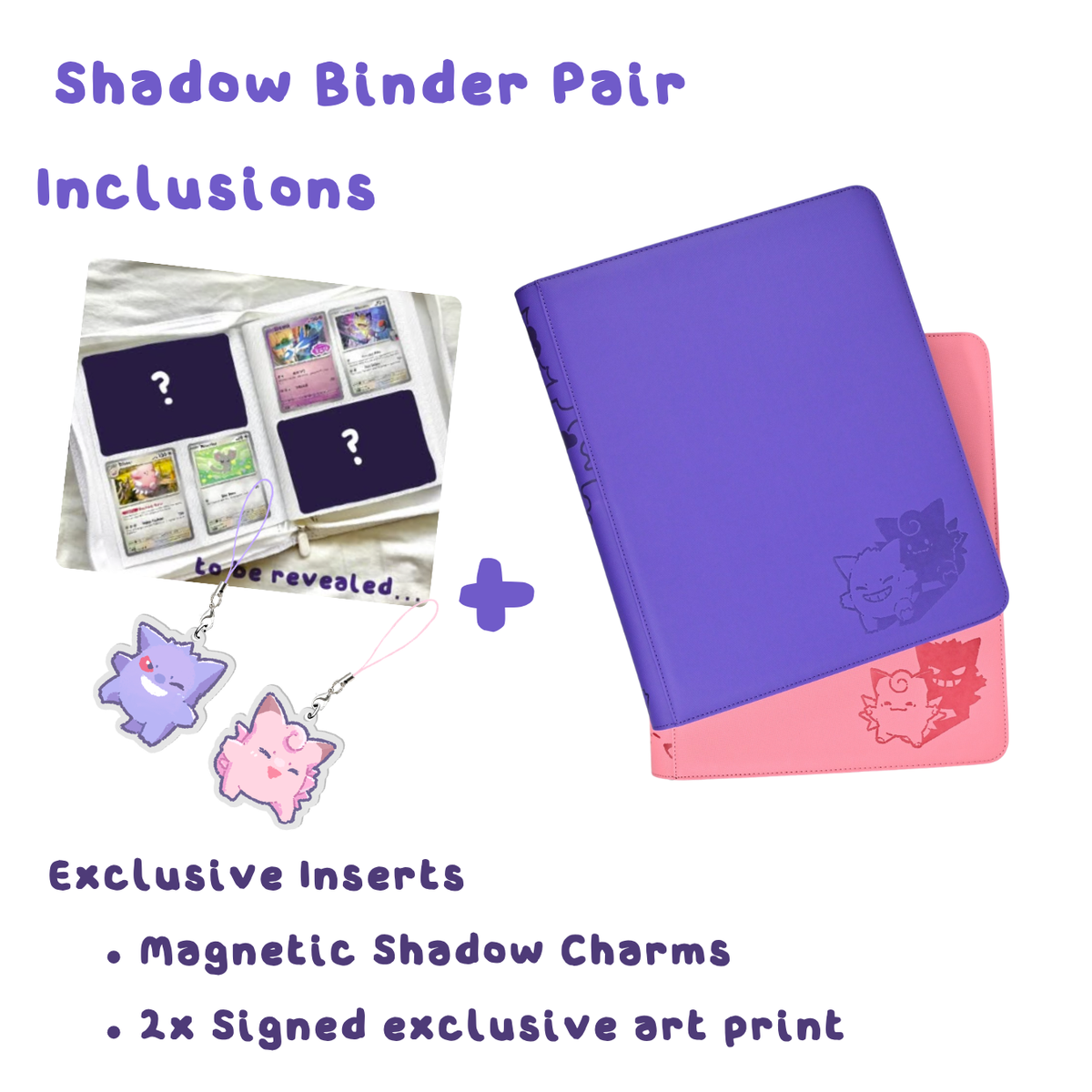 Shadow Binders Pair - CardAura X Loofa 💜💗