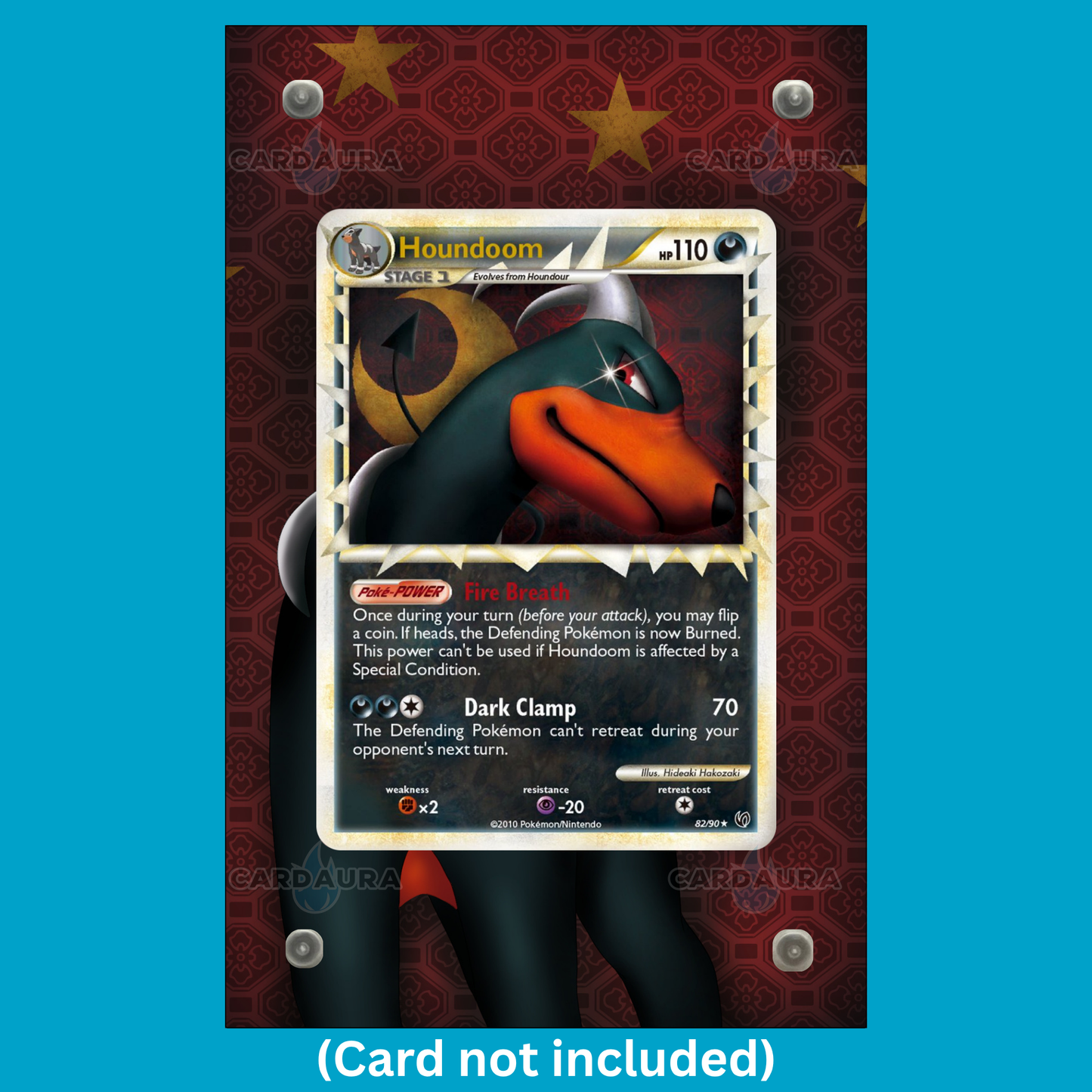 Houndoom 82/90 Undaunted (Ungraded) Display Case