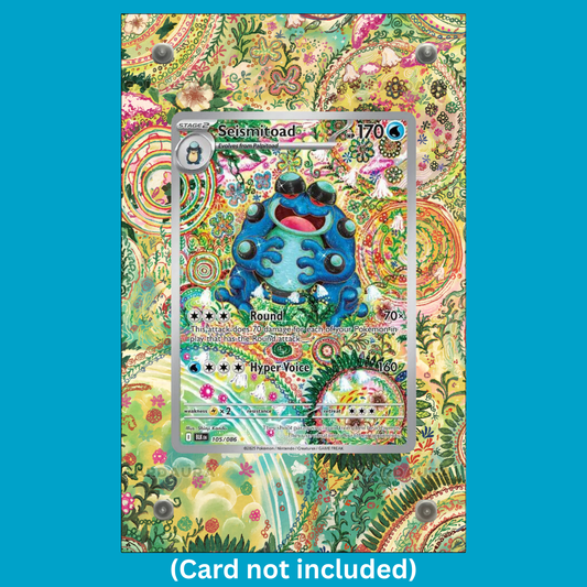 Seismitoad 105/086 Black Bolt (Ungraded) Display Case (Pre-Order)