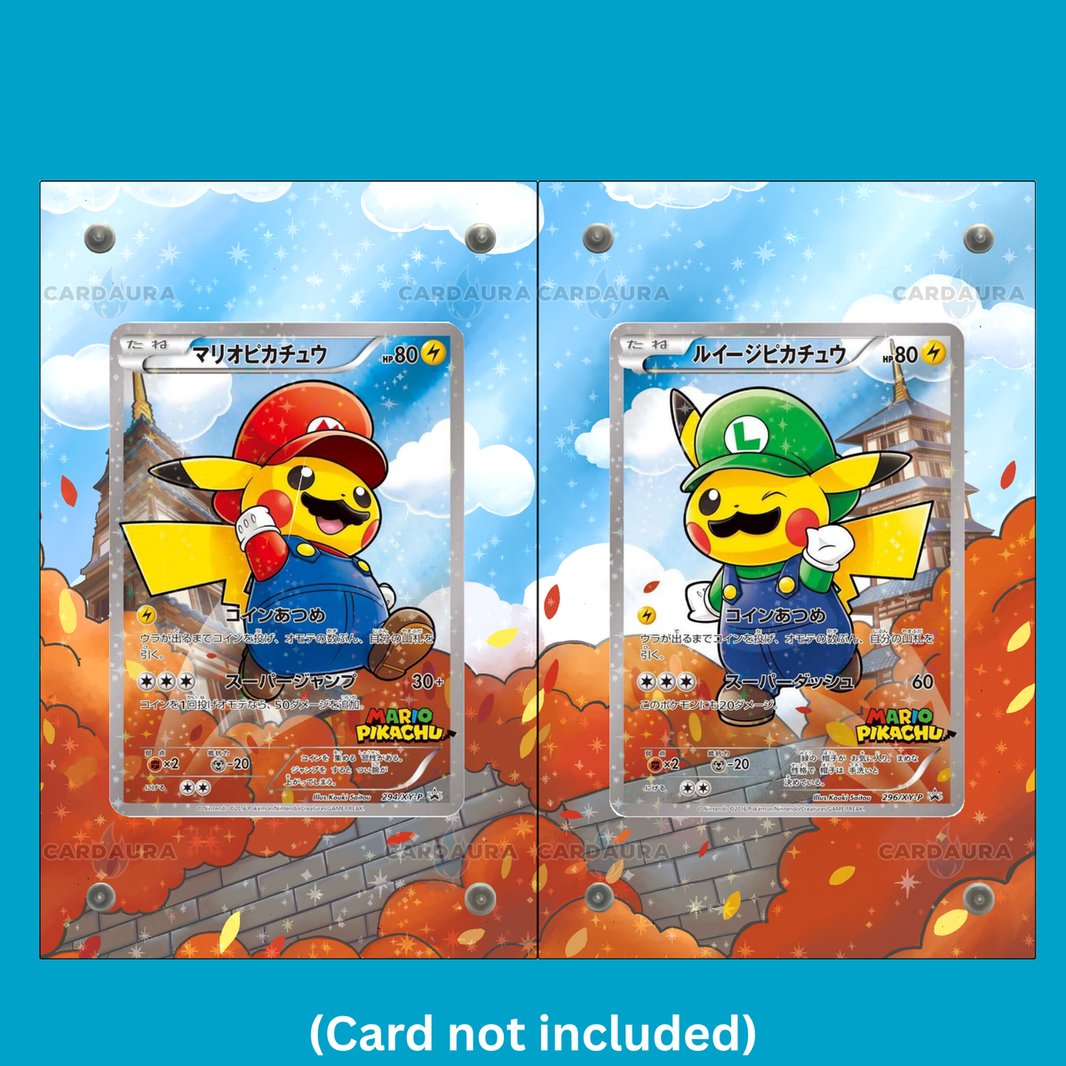 Pikachu Mario 294/XY-P Promo (Ungraded) Display Case